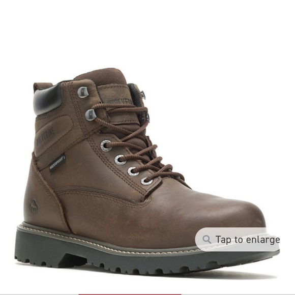 NWT MEN'S FLOORHAND WATERPROOF 6" WORK BOOT - Picture 2 of 9